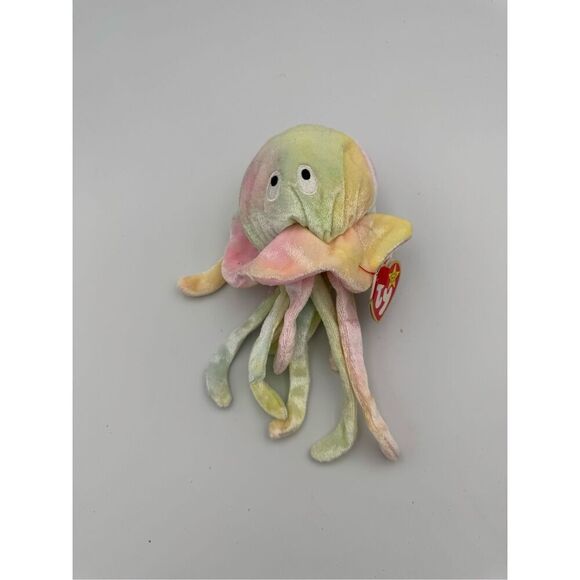 Ty Beanie Baby Rare Retired Goochy Jellyfish Collectors Item Vintage - Picture 1 of 3